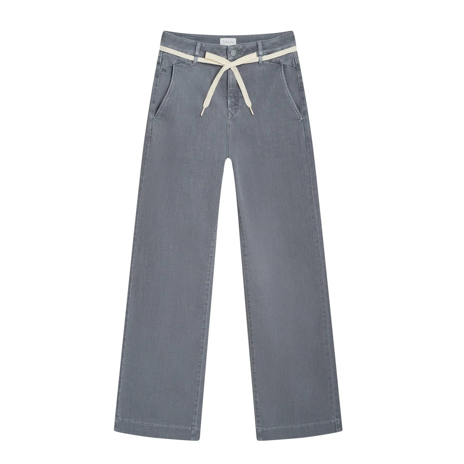 Dew French Pocket Flared Jeans cool grey Dawn Denim