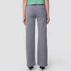 Dew French Pocket Flared Jeans cool grey Dawn Denim