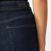 Dew French Pocket Flared Jeans 203 raw blue