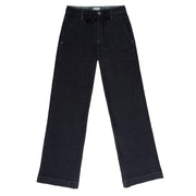 Dew French Pocket Flared Jeans 203 raw blue