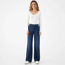 Dew Sailor Flared Jeans dark blue Dawn Denim
