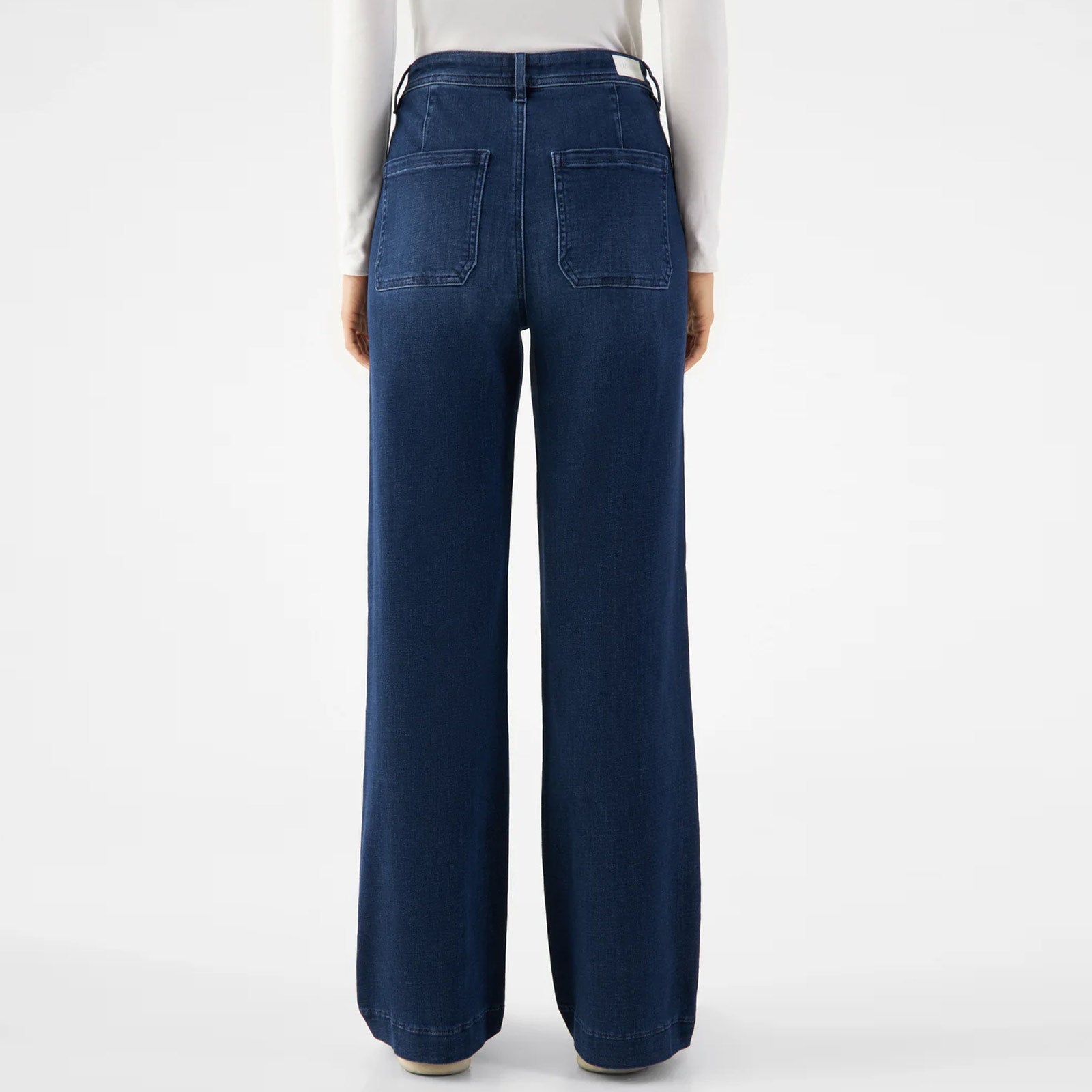 Dew Sailor Flared Jeans dark blue Dawn Denim
