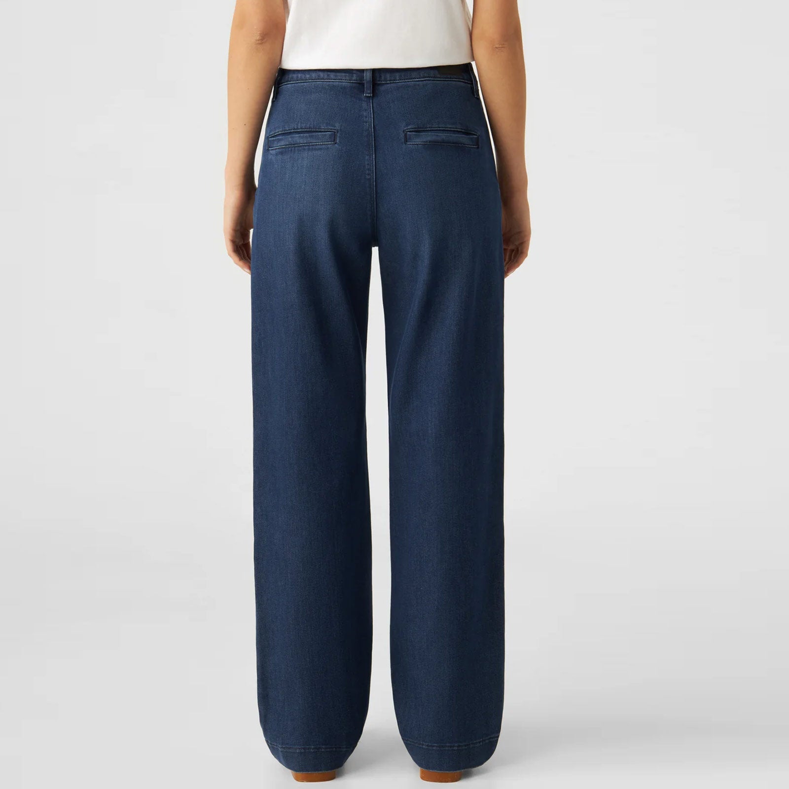 Glow Flared Soft Denim Chino rinse blue Dawn Denim