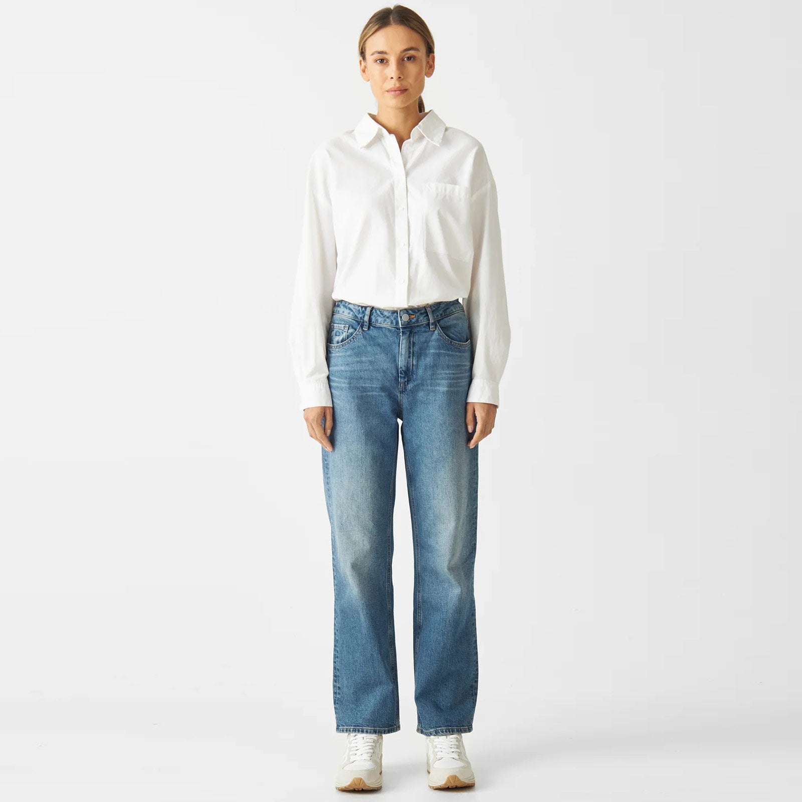 Morning Regular Straight Jeans vintage blue