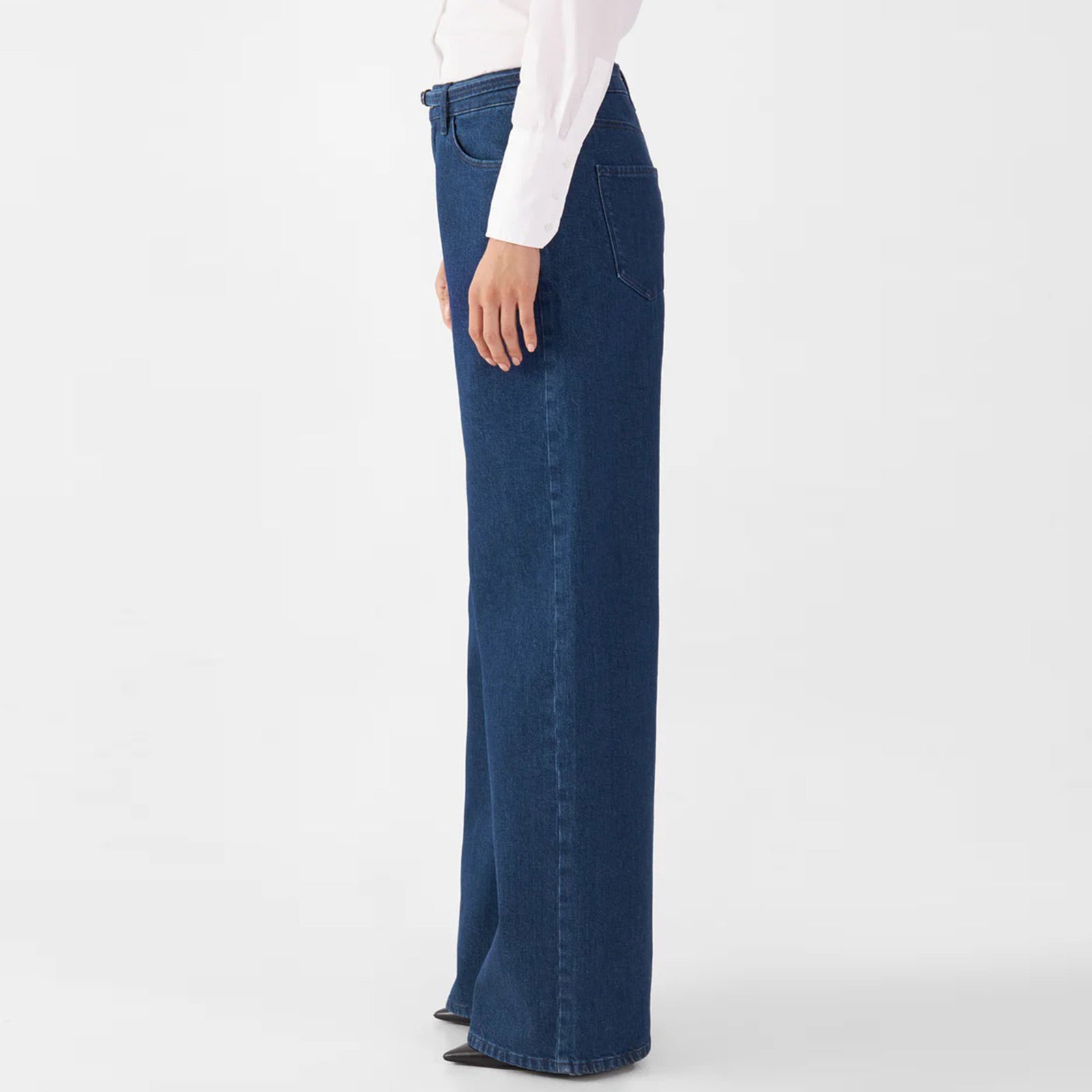 Sunny Classic Wide Leg Jeans dark blue