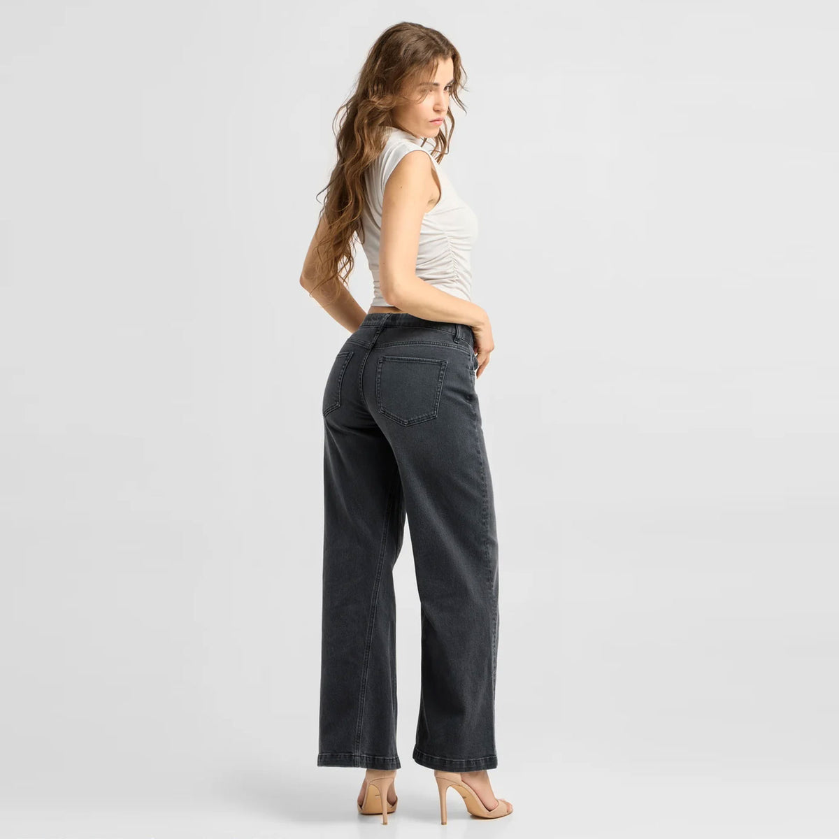 Tweet Retro Flare Jeans 313 vintage black