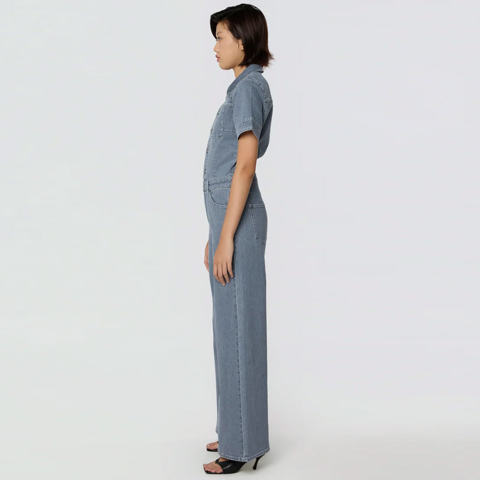 Twitter Overall slate grey Dawn Denim