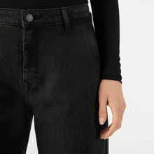 Glow Flared Soft Denim Chino vintage black Dawn Denim
