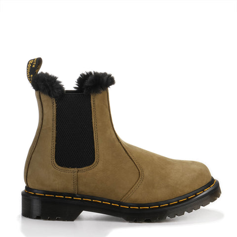 2976 Leonore Chelsea Boot Buffbuck DMS olive