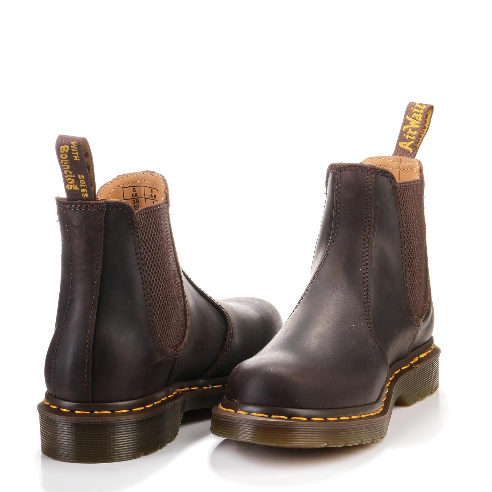 2976 YS Chelsea Boot Crazy Horse dark brown