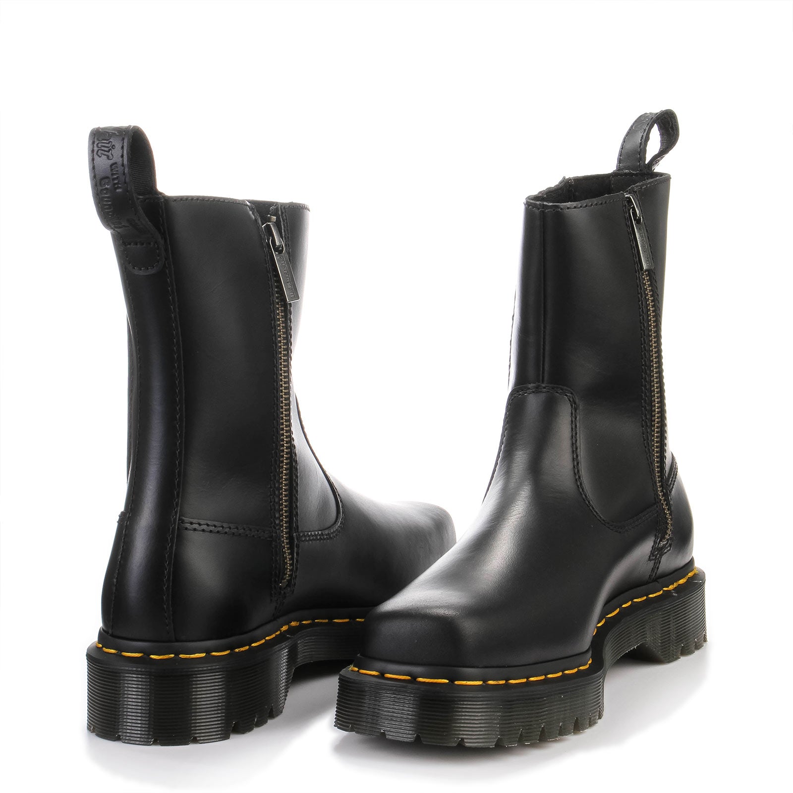 Amaayah Lo Chelsea Zip Boot black