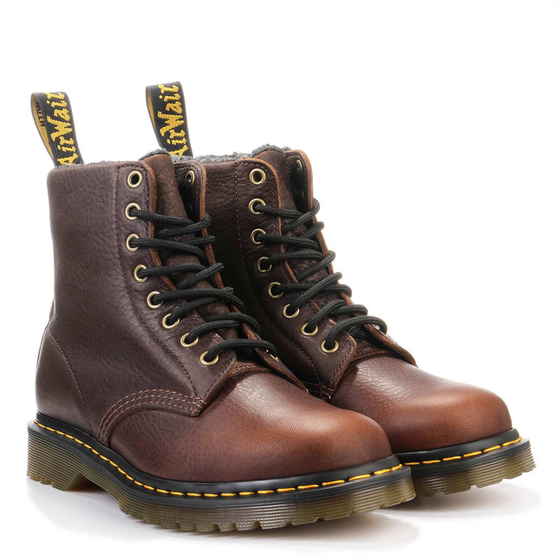 1460 Pascal WL Grizzly Boots dark brown Dr.Martens
