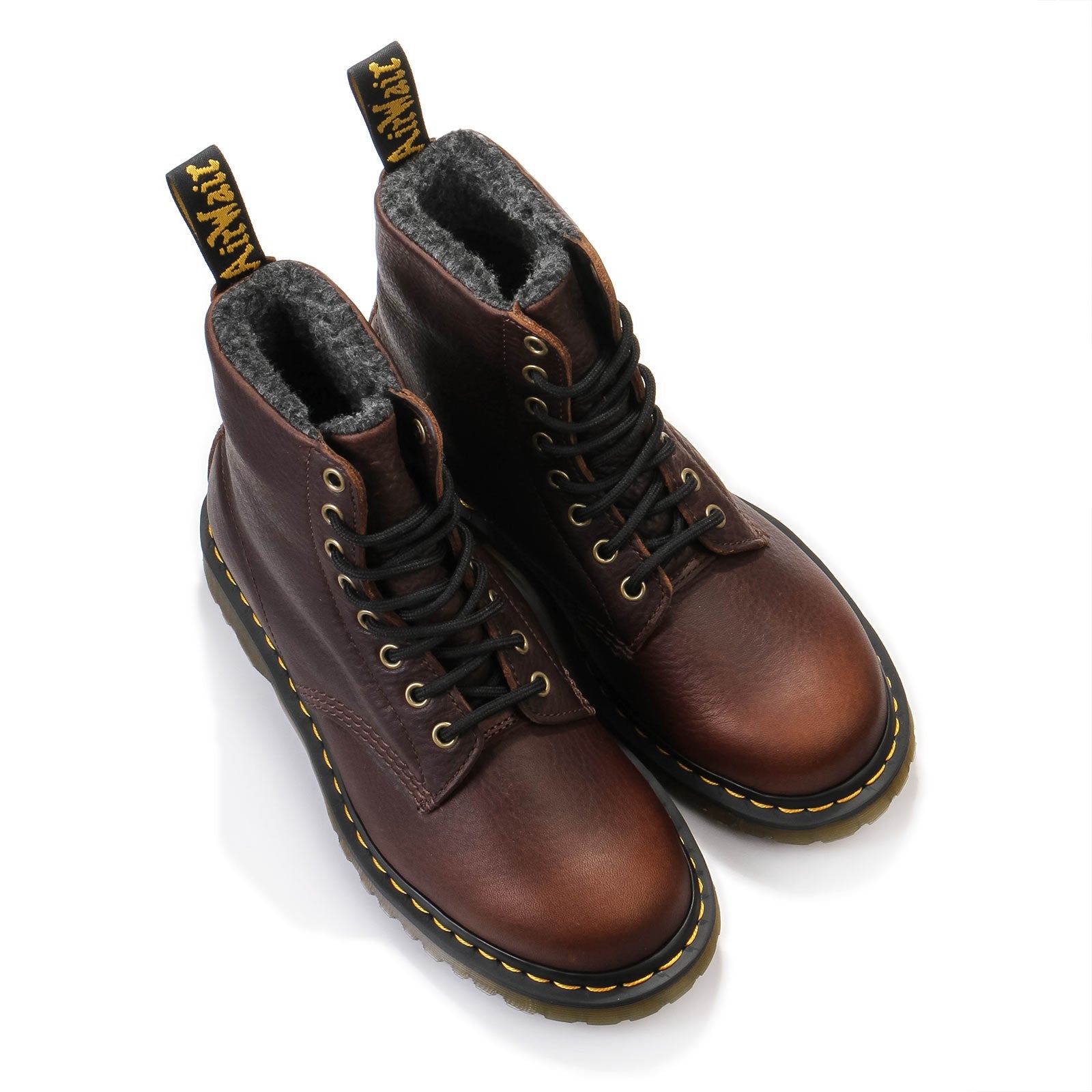 1460 Pascal WL Grizzly Boots dark brown Dr.Martens
