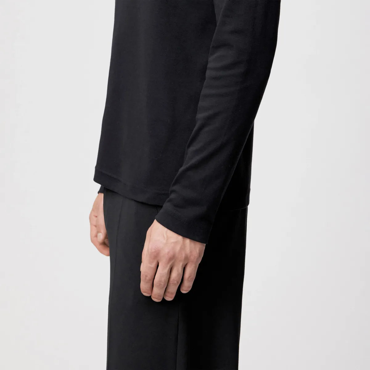 Moritzo Longsleeve 520199 black Drykorn