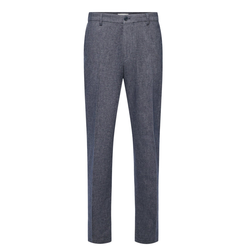Ajend_RGLR Trousers 138393 oxford blue Drykorn