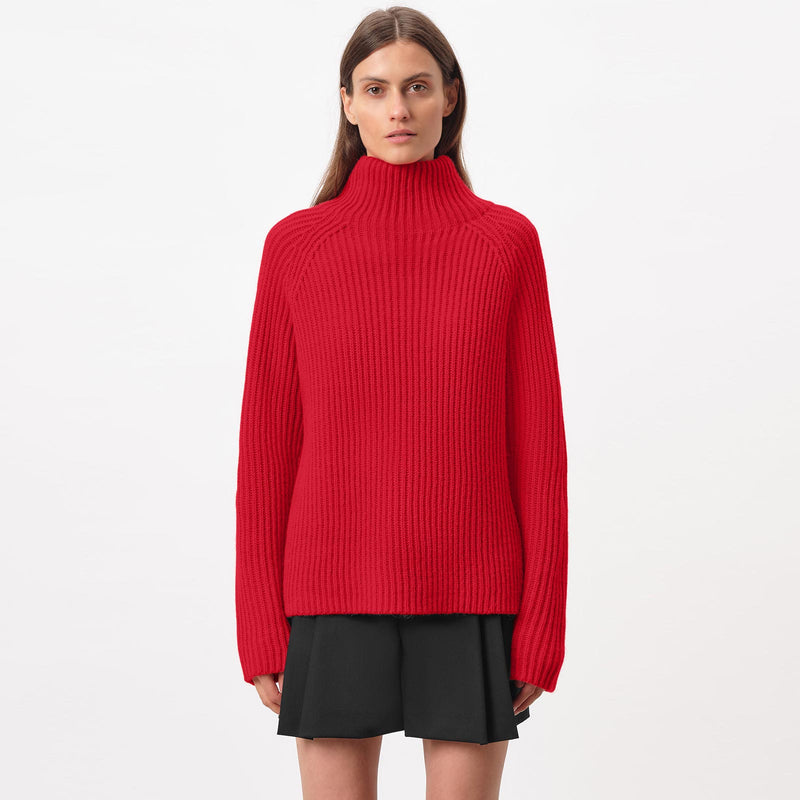 Arwen turtleneck red