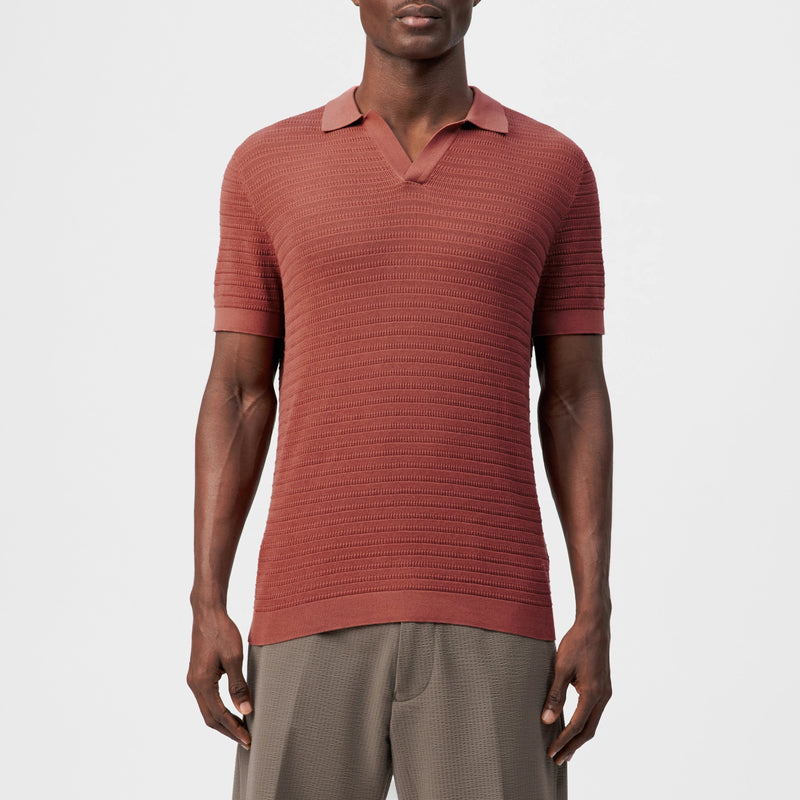 Braian Polo Shirt 420052 burnt coral Drykorn
