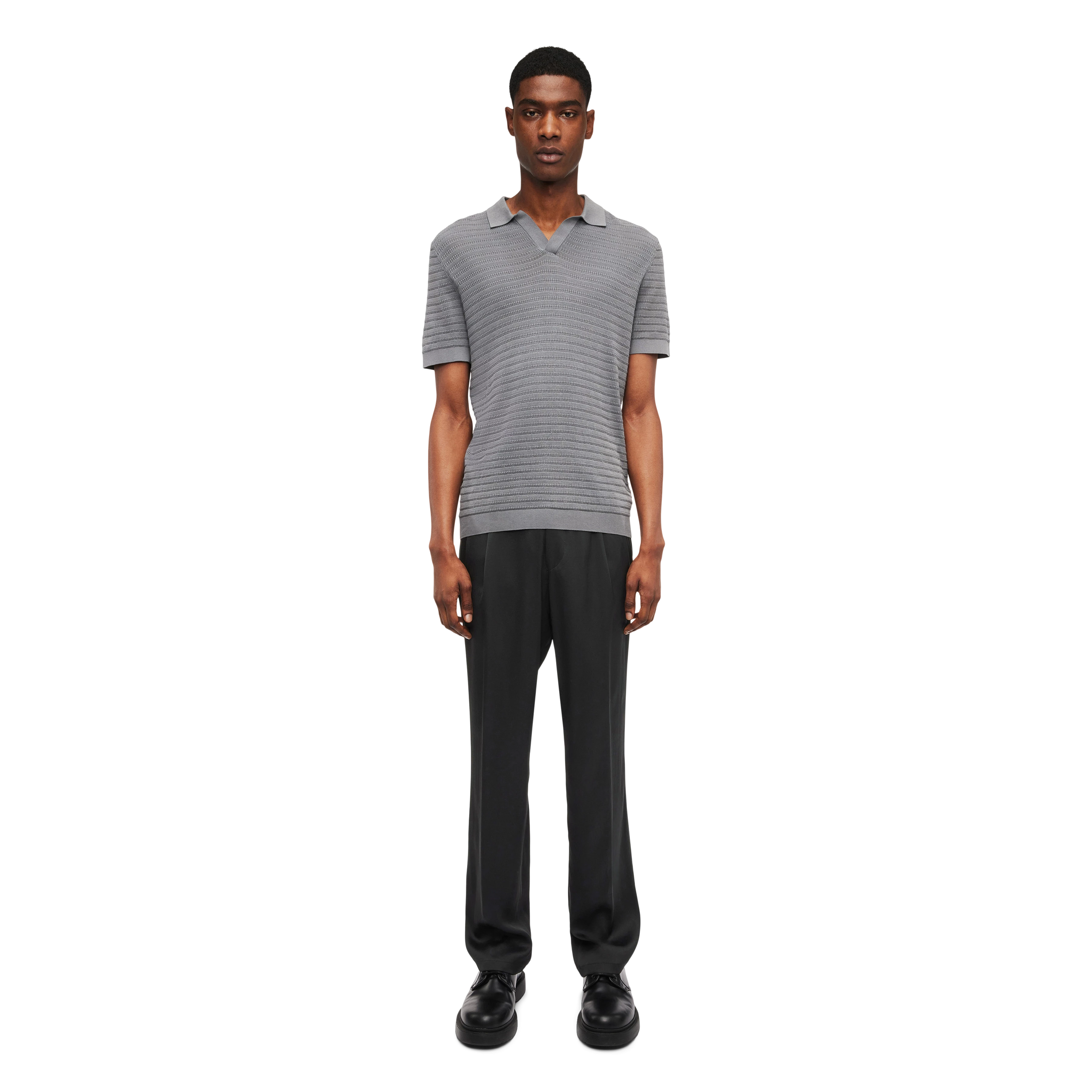 Braian Polo Shirt 420052 granite grey Drykorn