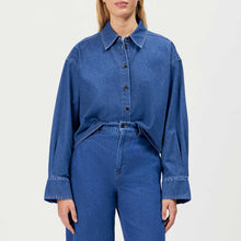 Briona Denim Blouse 260297 blue