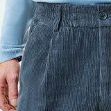 Chasy Cord Pants dark blue