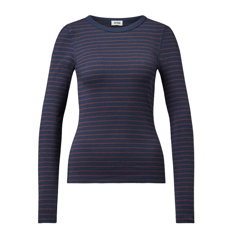 DRYKORN Nurit_2 LS 524068 navy stripes