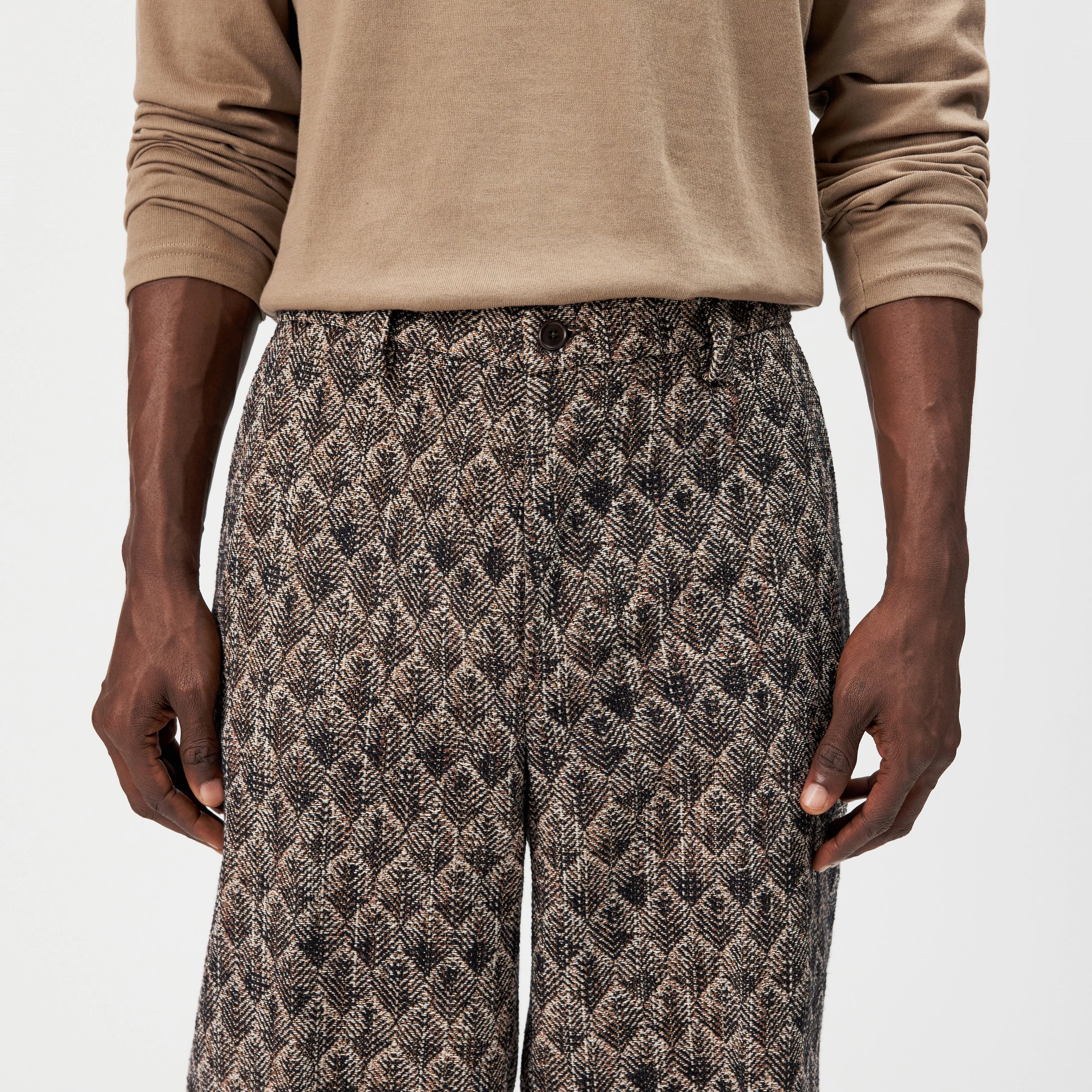 Dacoma Casual Pants 138523 peanut