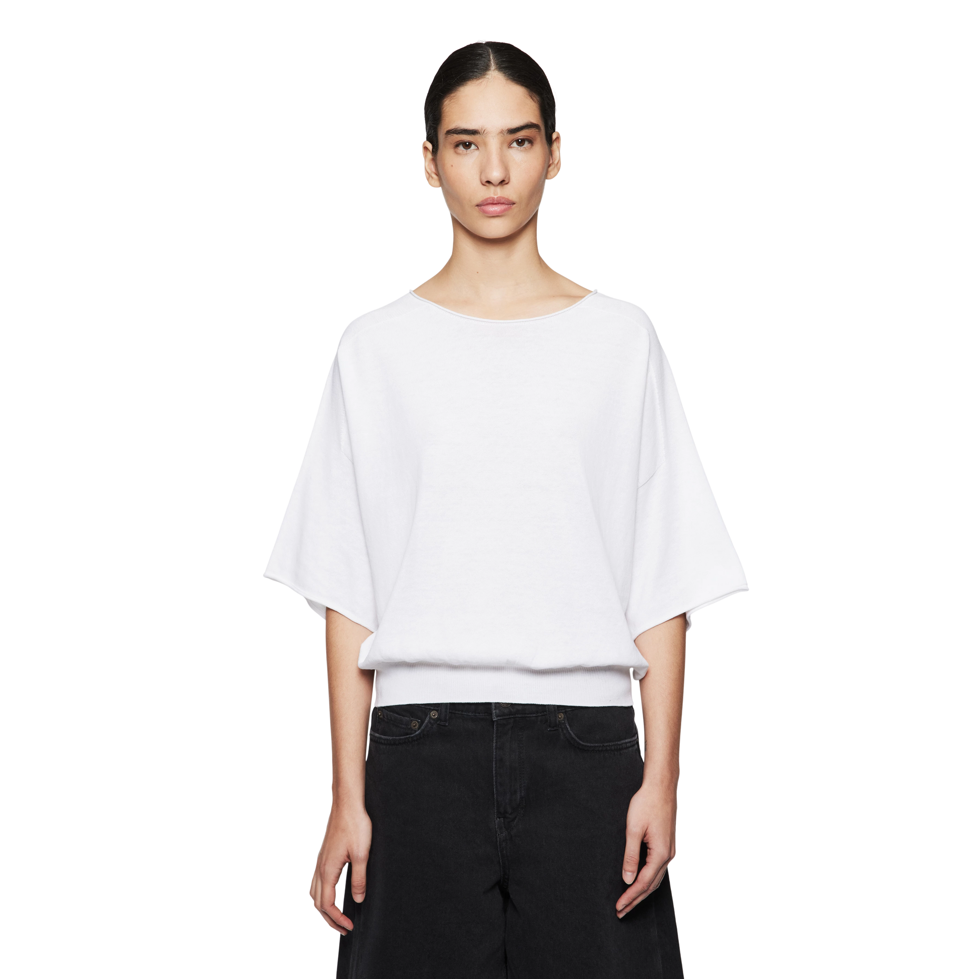 Dilary Top 420110 white Drykorn