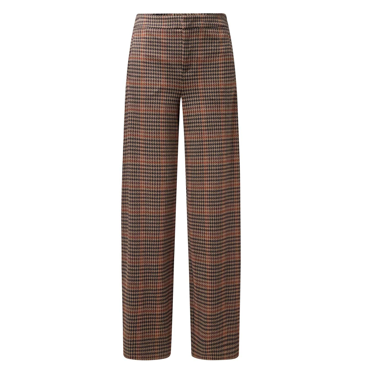 Fae_0 Pants 146522 brown houndstooth