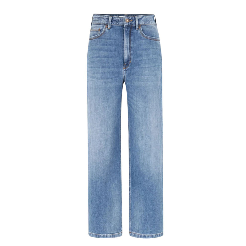 Flown Mid-Waist Jeans 260031 mid blue washed