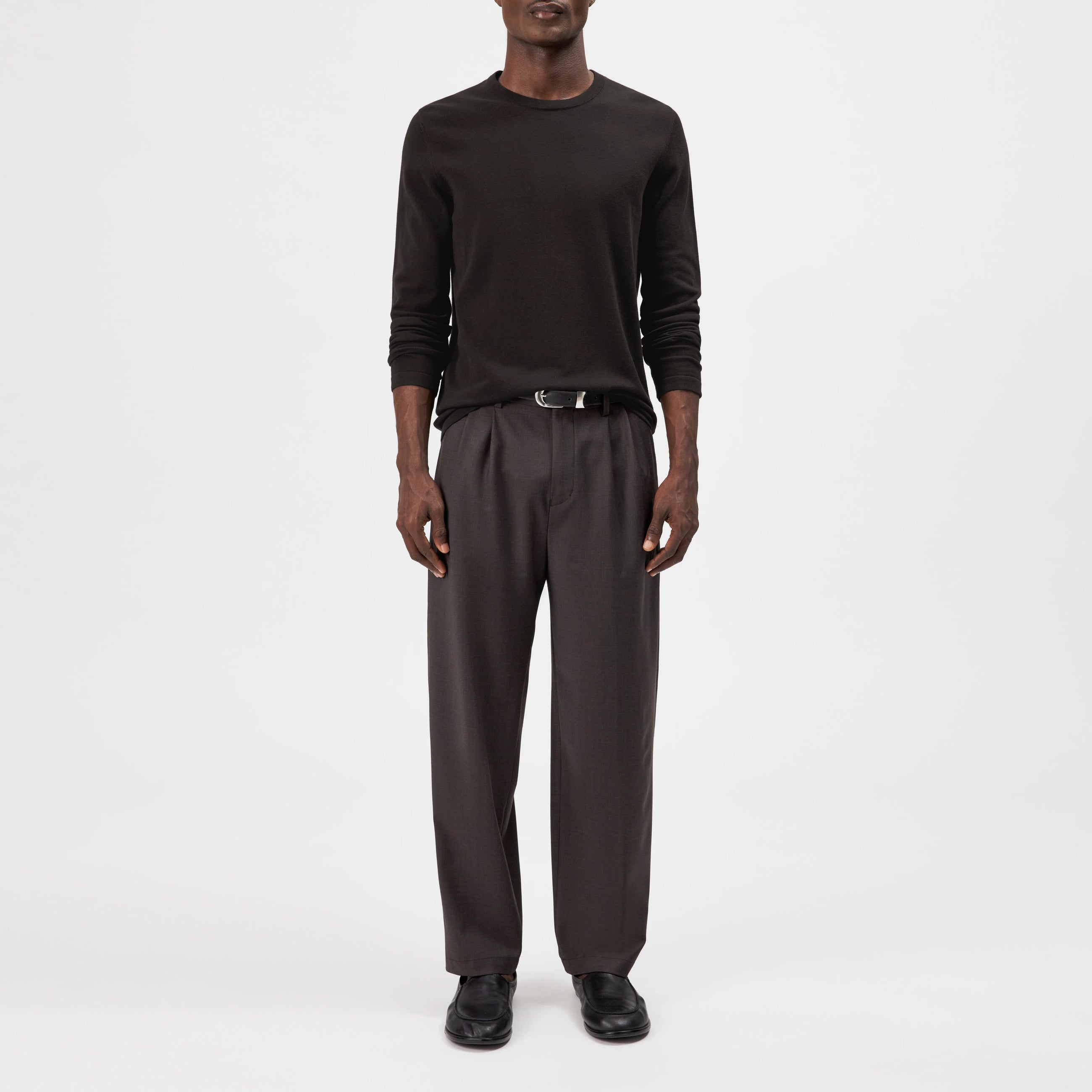 Irmino Longsleeve 420258 chocolate brown