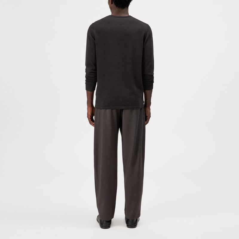 Irmino Longsleeve 420258 chocolate brown