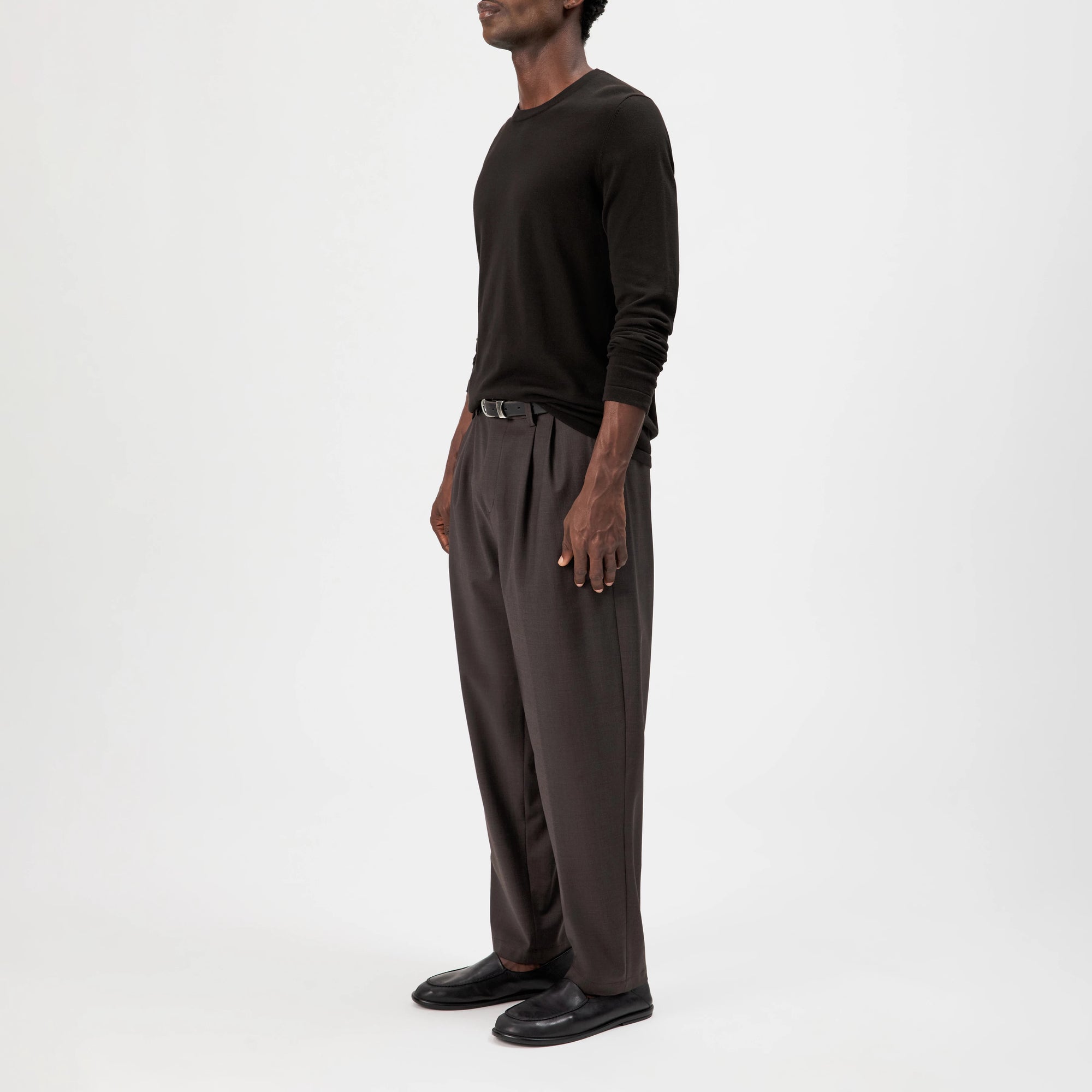 Irmino Longsleeve 420258 chocolate brown