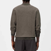 Jonnte L/S Polo 425183 chocolate brown