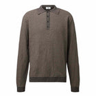 Jonnte L/S Polo 425183 chocolate brown
