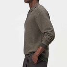 Jonnte L/S Polo 425183 chocolate brown