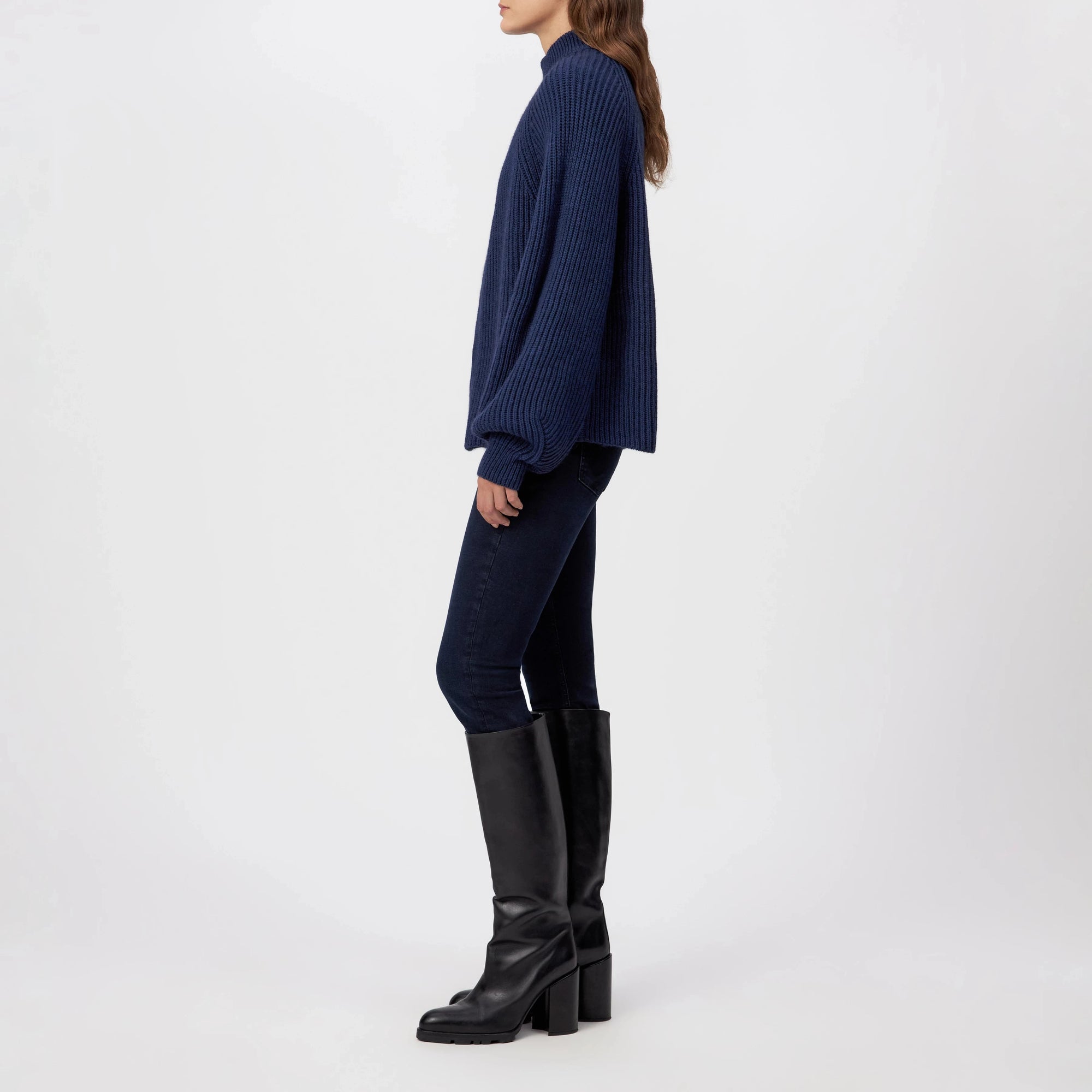 Kimoni Jumper 420002 black iris Drykorn