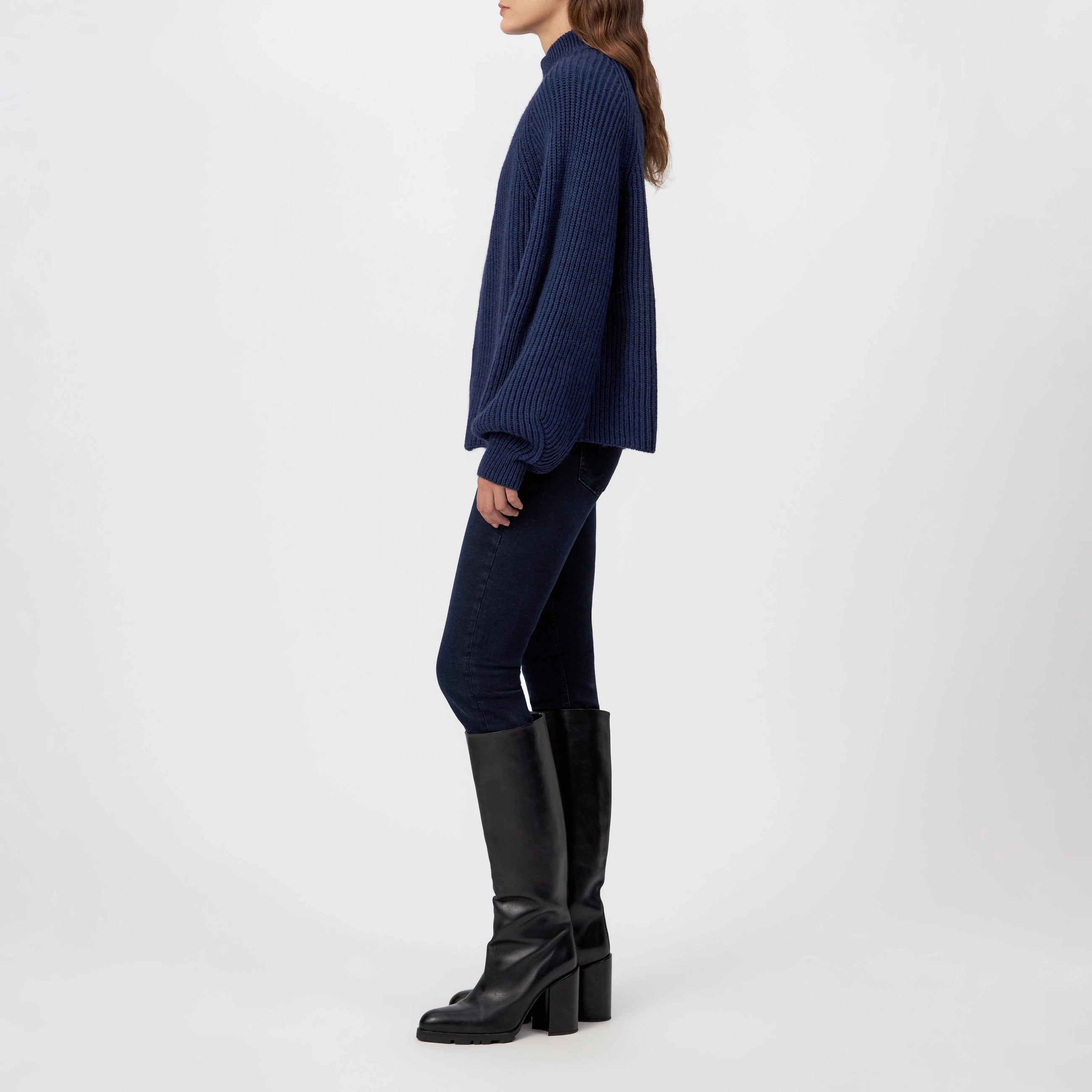 Kimoni Jumper 420002 black iris Drykorn