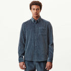 Liet Cord Shirt dark blue