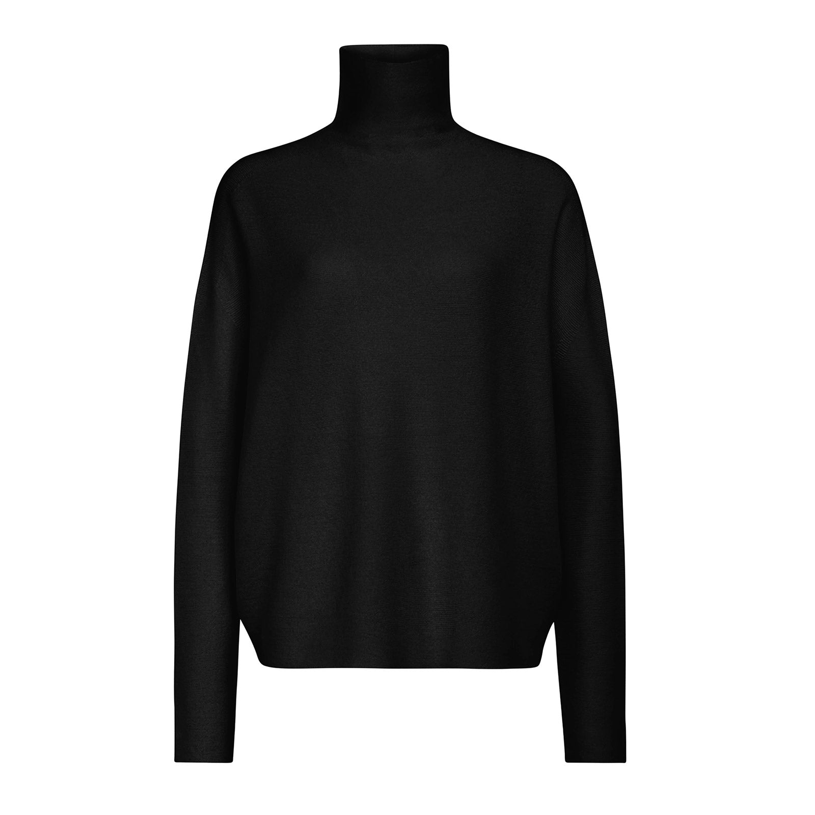 Liora Mock Neck Jumper black