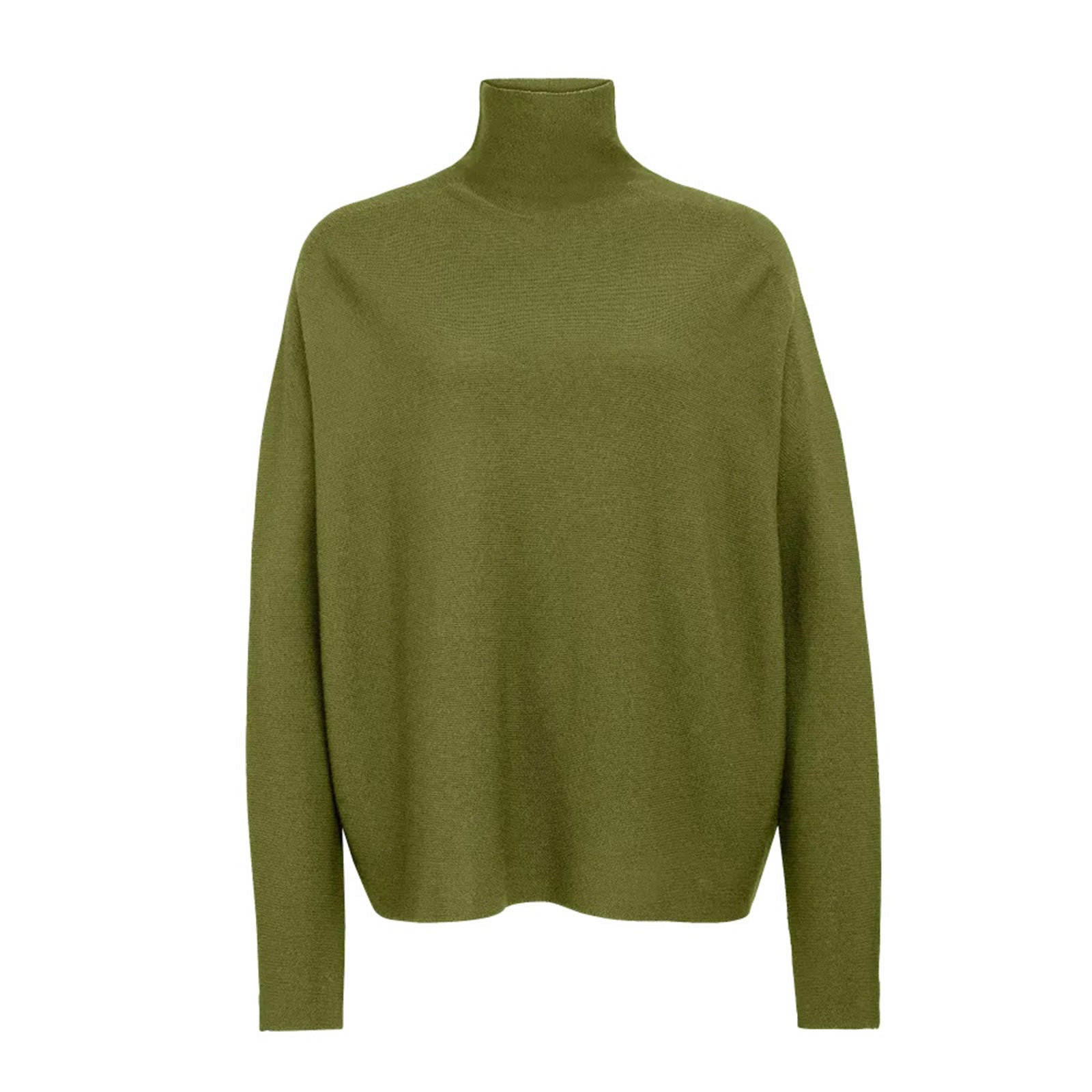 Liora Mock Neck Jumper 420002 mayfly Drykorn