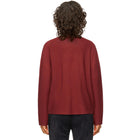 Liora Mock Neck Jumper wine