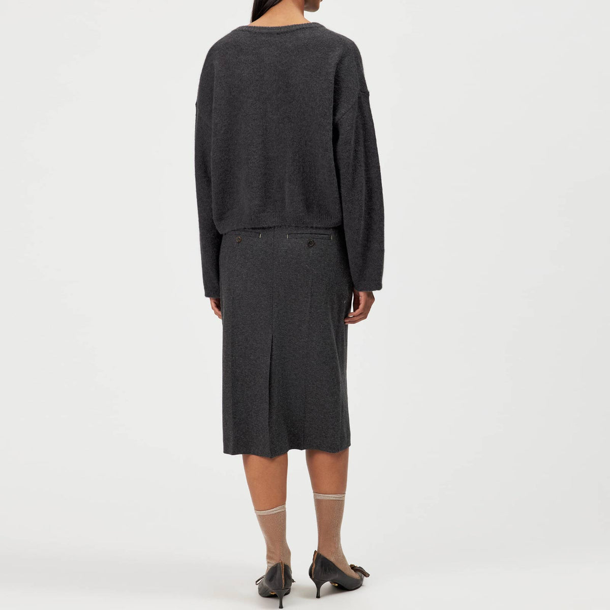 Marweni Cardigan 420171 dark grey
