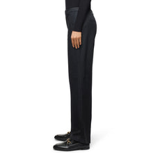 Mean Trousers 142067 black pinstripe