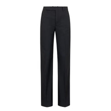 Mean Trousers 142067 black pinstripe