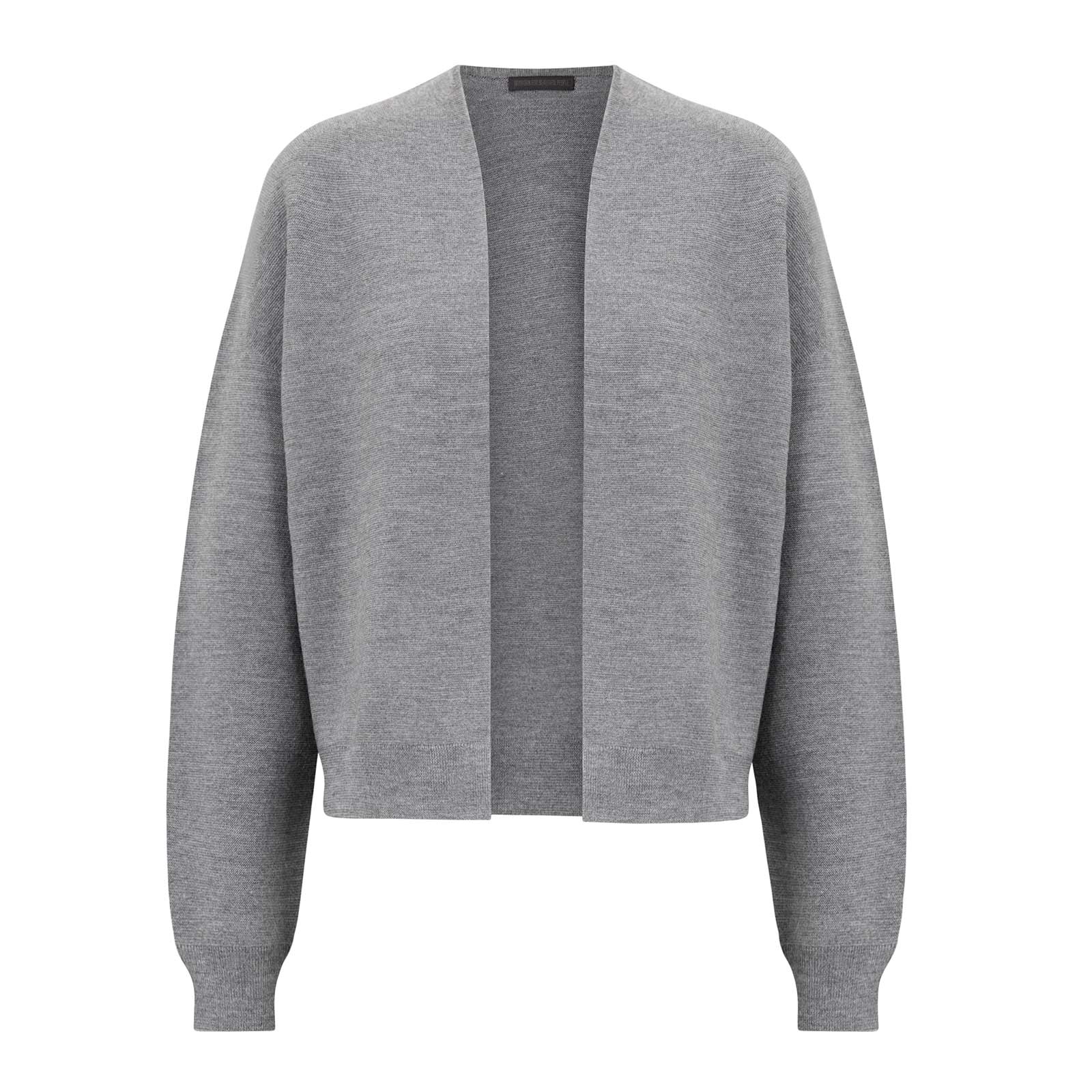 Mirala Cardigan 420002 grey melange