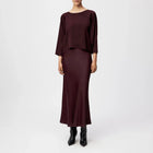 Nialini Blouse 130065 burgundy Drykorn