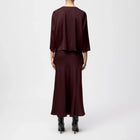 Nialini Blouse 130065 burgundy Drykorn