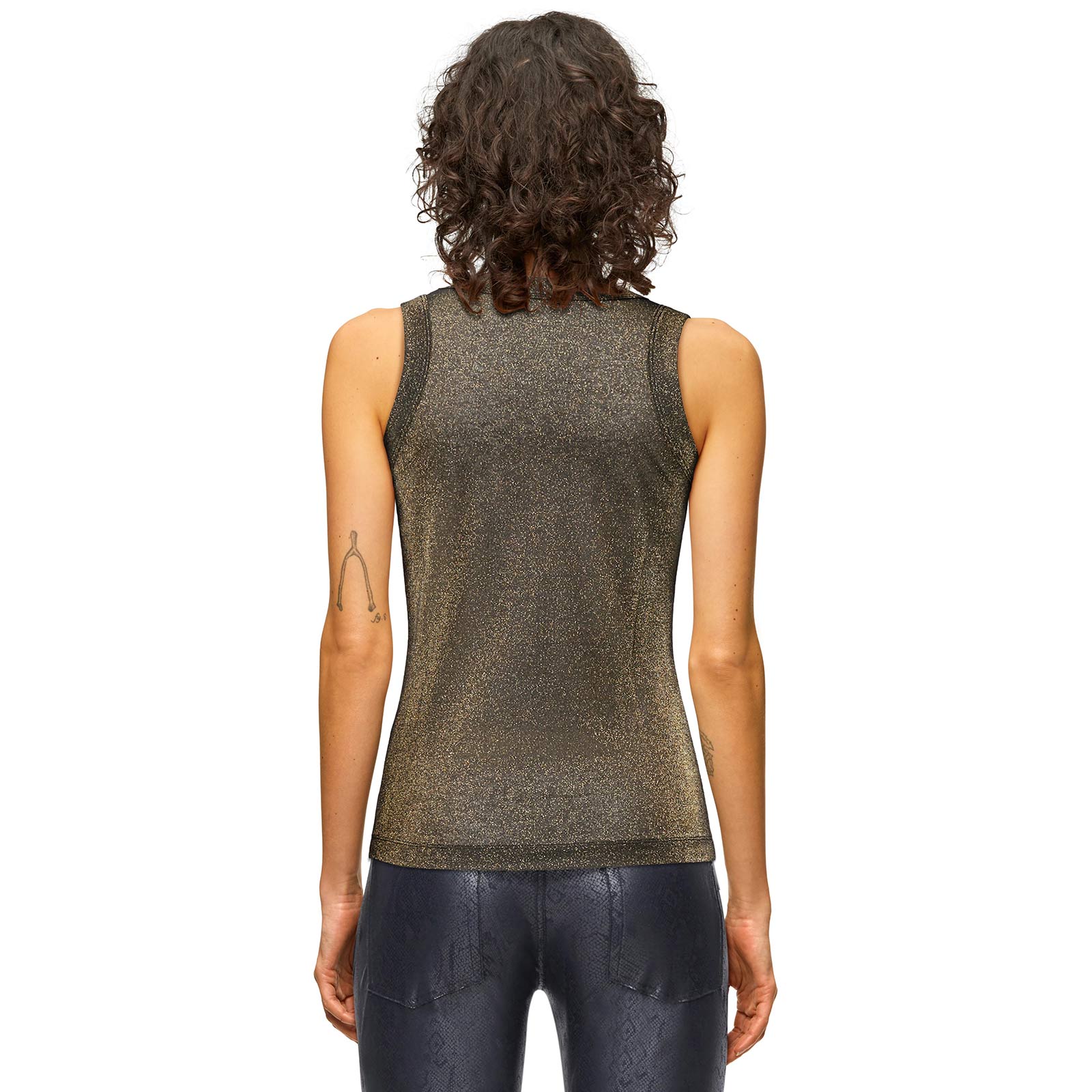 Olina Tanktop 523029 black/gold