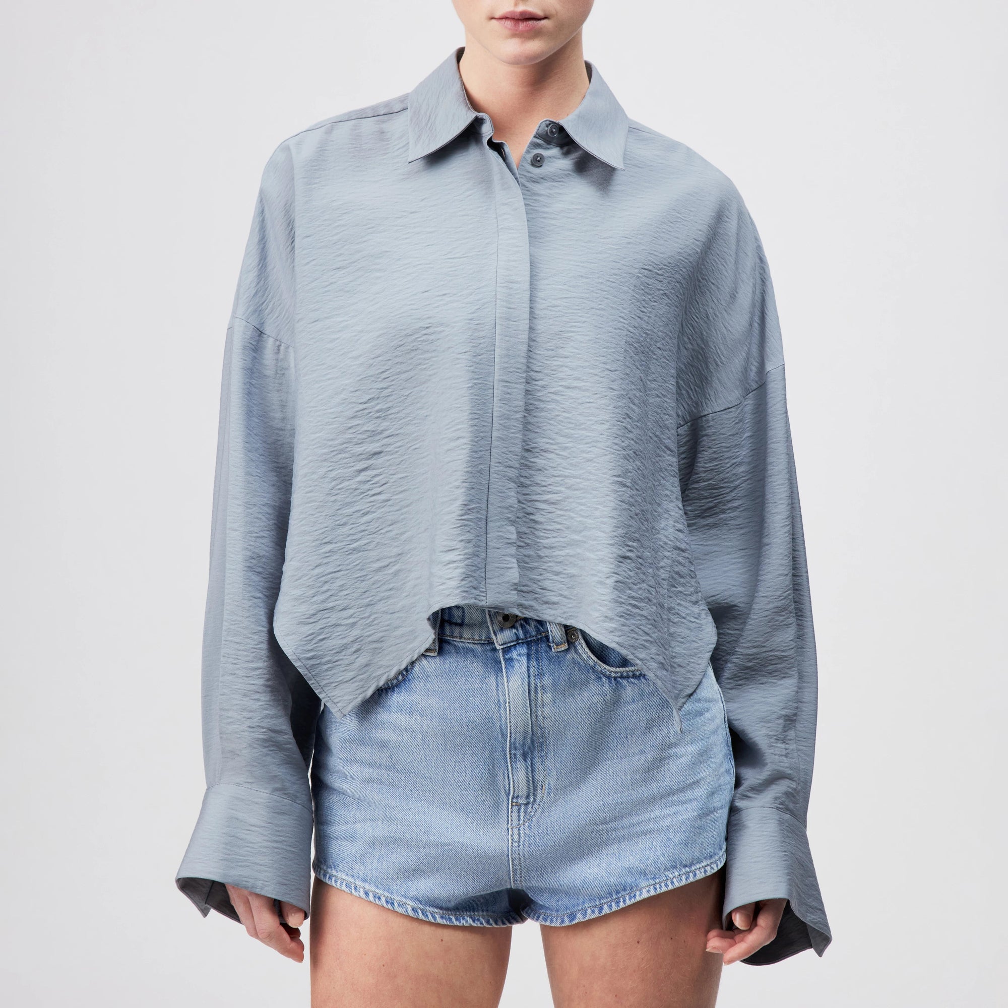 Oshia Blouse 130079 pale blue Drykorn