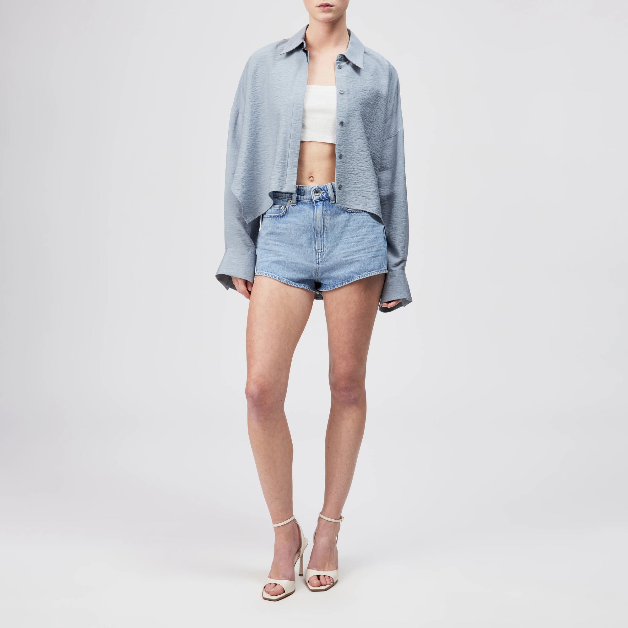 Oshia Blouse 130079 pale blue Drykorn
